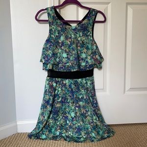 Teal Mini Dress/ Size 7 (Juniors)